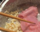 【爆盛り】フジッリとハムのガッツリおかず作り方3写真