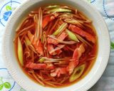 チャーシューともやしのあんかけラーメン♪作り方1写真