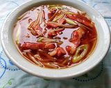 チャーシューともやしのあんかけラーメン♪作り方3写真