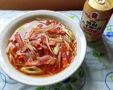 チャーシューともやしのあんかけラーメン♪作り方6写真