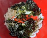 簡単!明太バターうどん作り方4写真