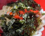 簡単!明太バターうどん作り方5写真