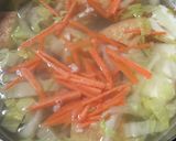 厚揚げや余り野菜のお味噌汁♪作り方2写真