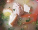 厚揚げや余り野菜のお味噌汁♪作り方4写真
