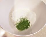 HM・もちもち抹茶ホワイトチョコ蒸しパン作り方3写真