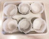 HM・もちもち抹茶ホワイトチョコ蒸しパン作り方8写真