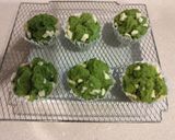 HM・もちもち抹茶ホワイトチョコ蒸しパン作り方12写真