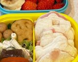 サンドイッチ弁当 年少作り方4写真