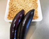 『大豆のミンチ肉』で白麻婆茄子作り方1写真