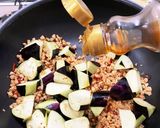 『大豆のミンチ肉』で白麻婆茄子作り方6写真