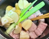 切って煮るだけ！？染みトロ♪豚の和風角煮作り方3写真