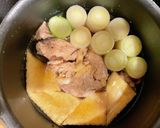鯖缶で☆厚揚げとねぎの簡単煮作り方1写真