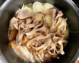 鯖缶で☆厚揚げとねぎの簡単煮作り方2写真