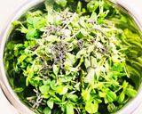 豆苗と人参の塩昆布和え作り方2写真