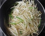 ずる技レバニラ炒めとモヤシを炒めるコツ作り方3写真