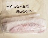 焼いたベーコンを冷凍保存で作り置き作り方9写真