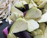 簡単！茄子味噌炒め作り方1写真