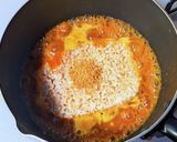 スパイシーカレーチーズリゾット作り方2写真