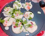 ☆たこ焼き☆お餅入り。作り方5写真