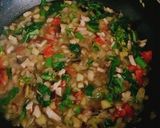 豚肉ソテー　〜菜の花と色々野菜のソース〜作り方3写真