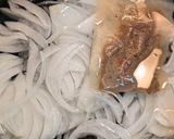 だし香る!新玉ねぎたっぷりカレーうどん作り方1写真
