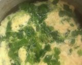 芽セロリ、サラダセロリとたまごのスープ。作り方2写真