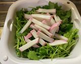 止まらないーっ!かまぼこ・三つ葉作り方1写真