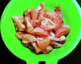 簡単☆鶏肉とトマトの赤ワイン煮込み作り方1写真
