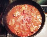簡単☆鶏肉とトマトの赤ワイン煮込み作り方3写真