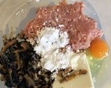ふわふわの豆腐ハンバーグ作り方1写真