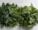 ソフトケールとレタスの中華風サラダ。作り方2写真