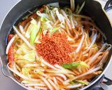 豚肉とキャベツの豚骨醤油ラーメン作り方9写真