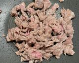 アスパラと玉ねぎの牛バラオイスター炒め作り方9写真