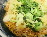 アレンジ★ネギ＆揚げ玉・チキンラーメン作り方2写真