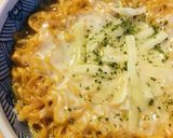 アレンジ★ミルク&チーズ・チキンラーメン作り方3写真