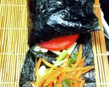 寿司のりで3回折るおにぎらず作り方12写真