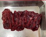 くじら肉の韓国風サラダ作り方1写真