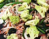 定食屋さんみたいな野菜炒め♪ロマネスコ入作り方5写真