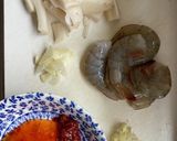 レンコンと海老のチリソース作り方1写真