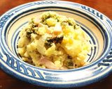 美味しい蕗の薹入りポテトサラダ 発酵玉葱作り方5写真