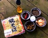 ▲山ごはん▲わさびペペロンチーノ作り方4写真