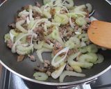セルリー丼作り方4写真