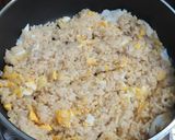 お茶漬けの素とカットワカメで簡単美味炒飯作り方4写真