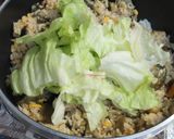お茶漬けの素とカットワカメで簡単美味炒飯作り方8写真