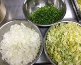 【保育園給食】春キャベツのみそ炒め作り方1写真
