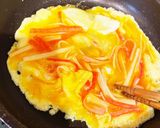 カニカマ天津飯作り方5写真