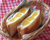 お花見☆甘夏チーズあんバターホットサンド作り方10写真