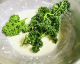 モコモコのパセリ天ぷら作り方5写真