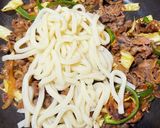 牛肉焼きうどん♡コチュジャン風味♪作り方4写真