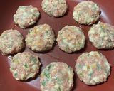 シャキシャキレンコンの和風照り焼きバーグ作り方6写真